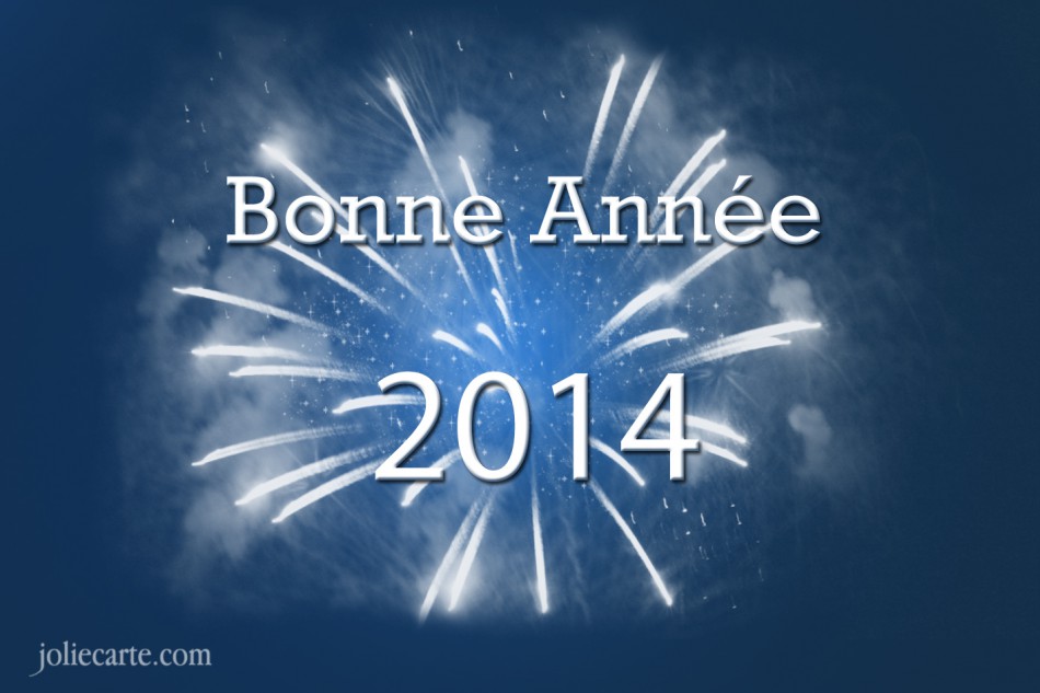 bonne année 2014