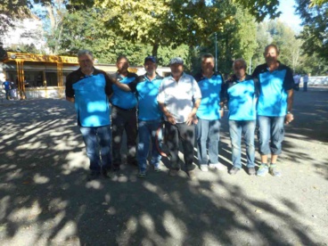 L'EQUIPE DE VICHY PETANQUE 1ERE DIVISION  EN FINALE A BEAULON  